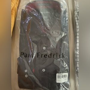 Lot of 3 Paul Fredrick mens button down collared casual/dress shirts